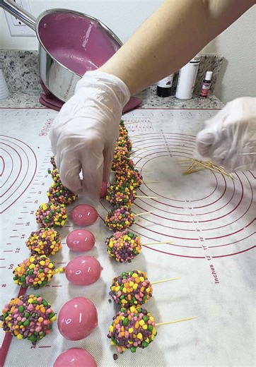 Delicious Candied Grapes with Nerd Topping Recipe