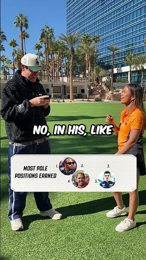 Bianca Bustamante GUESSES THE TOP FIVE MOST POLE POSITIONS EARNED IN F1 HISTORY 💨 🇵🇭 ‪@mclarenracing‬