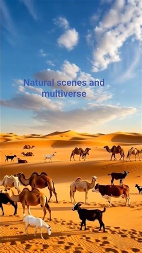 #Beautiful Scenes #remix #music #love #song #camels #animals