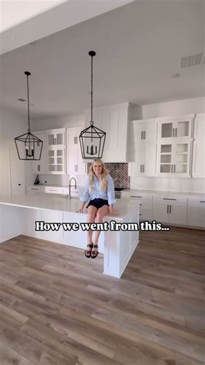 Stephanie Trantham | The Broadmoor House on Instagram: "Kitchen Reno update! Was the $9,000 upgrade worth it for that part of the Reno? Sharing the whole journey up to where we are today! Want more inside info to the Reno? Follow stories! I share everyday the progress! Marble flooring: @castellimarble Porcelain slab: @bedrosianstile Paint: @southernpaintingsaginaw Reeding: @legendarywoodworks #renovation #homerenovation #homereno #beforeandafter #kitchenremodel #kitchenremodel #storytime #instag