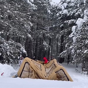 23K views · 544 reactions | MICE Ate OUR 3 ROOM TENT AT SNOW CAMP #camping #campingtrip #campingfun #campingvibes #campingcar #survival #bushcraft #raining #solocamping | Outdoor Camping | Facebook