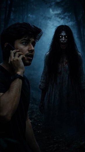 Raat me baat karne ke liye kabhi bhi bahar mat jana🤯☠️ #ytshorts #horror #ghost #shorts