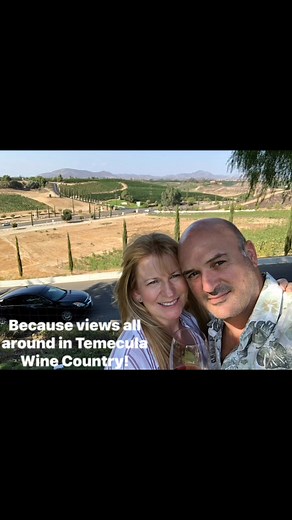 Beautiful views everywhere here! #temeculawinecountry #vineyardviews | Temecula Wineries