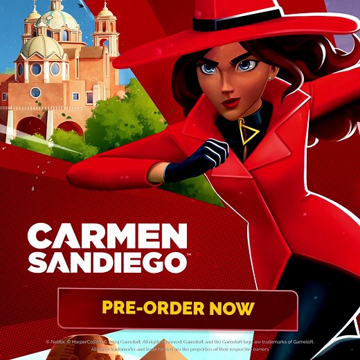 3 comments | Carmen Sandiego is back! Only this time, she is the one catching the bad guys! Pre-order now! | Carmen Sandiego | Facebook
