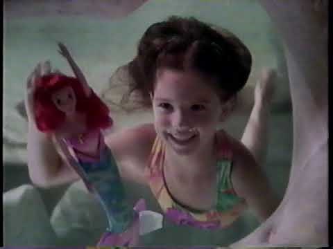 The Little Mermaid Swimming Ariel Commercial (1997)
