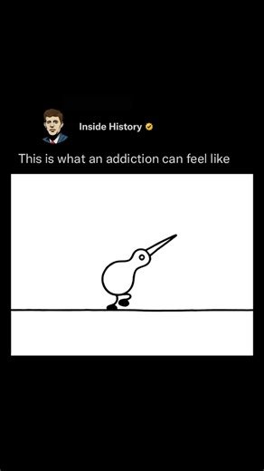 Inside History on Instagram: "Follow (us) @InsideHistory to learn something NEW everyday 🧠💫 Andreas Hykade, head of Animation and VFX at Germany’s Filmakademie Baden-Württemberg, created the short film *Nuggets* as a striking metaphor for addiction. It follows a kiwi who discovers golden nuggets—initially pleasurable, but increasingly destructive. As the kiwi spirals into despair, the film delivers a powerful message. Hykade says he made it for teens, hoping they’ll recall its message if ever 