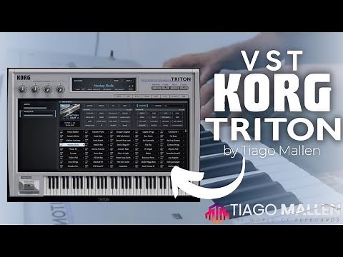 KORG TRITON VST (TEST) By Tiago mallen #korg #korgtriton