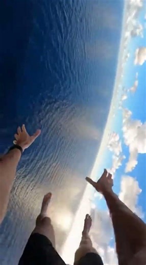 POV: 70FT Trapdoor Slide COLLAPSE Into Shark Storm | Extreme Freefall Disaster #Shorts #waterslide