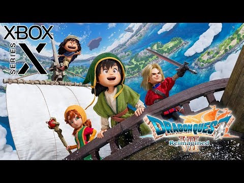 DRAGON QUEST VII Reimagined (Xbox Series X) First 3 Hours of Gameplay [4K 60FPS]