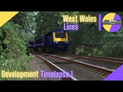Anson Rail Studios: West Wales Lines Development Timeplapse 1