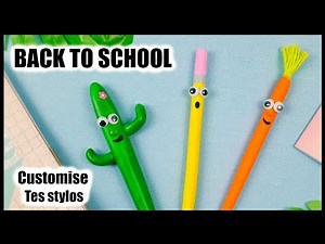 CUSTOMIZE YOUR PENS FOR BACK TO SCHOOL IN FRENCH