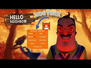 hello neighbor mod menu android explicado link en la descripción