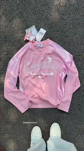 cutest hello kitty jersey for the pink girl🎀😍 #hellokitty #sanrio