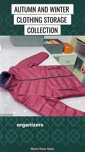 Season change is here! 🍂🧥 Get ready with the ultimate autumn & winter clothing storage guide—fold smart, store right, and save space! 🧺✨ Let’s learn together~ #SeasonalClothingStorage #ClothingOrganization #FoldingTips #LifeHacks #SmartLiving | Martin!