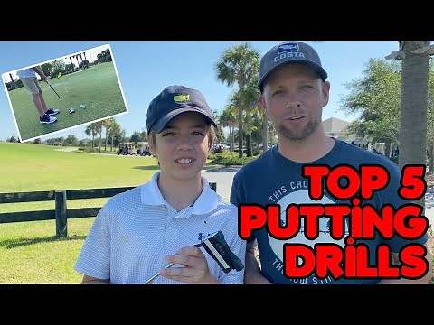 TOP FIVE GOLF PUTTING DRILLS FOR JUNIOR GOLFERS