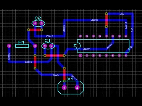 Débuter avec proteus 8.13 : comment réaliser les circuit imprimés ou PCB