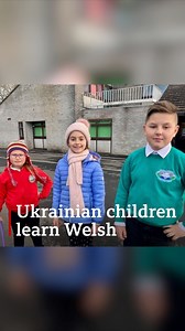 57K views · 197 reactions | “I want to learn Welsh because it helps me," says nine-year-old Natalia She is part of a group of Ukrainian children who have been learning Welsh to help settle into life in the country https://bbc.in/3WlUd8D | BBC Wales News | Facebook