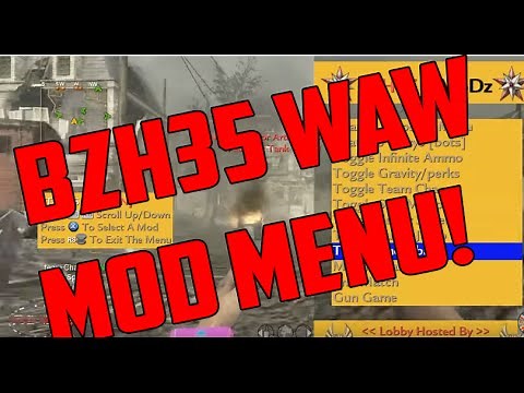 COD WAW | BzH35 Mod Menu | Xbox 360 | Download