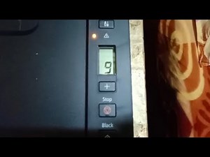 CANON G3010 G3012 ERROR CODE E09