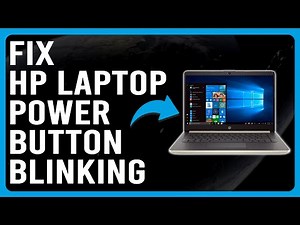 How To Fix HP Laptop Power Button Blinking (Why Is The Power Light Flickering On My HP Laptop?)
