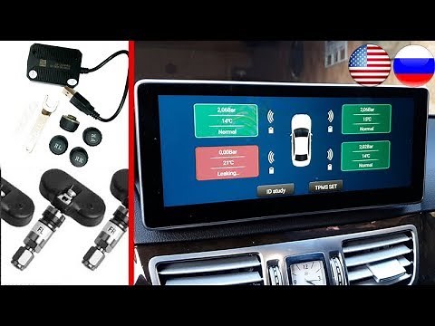 Installation and Configuration ATOTO TPMS Android Tire Pressure Monitoring Systems