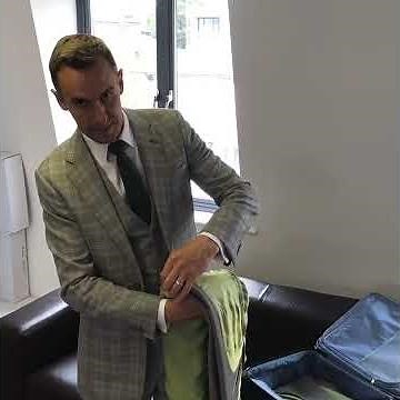How to Fold a Suit jacket