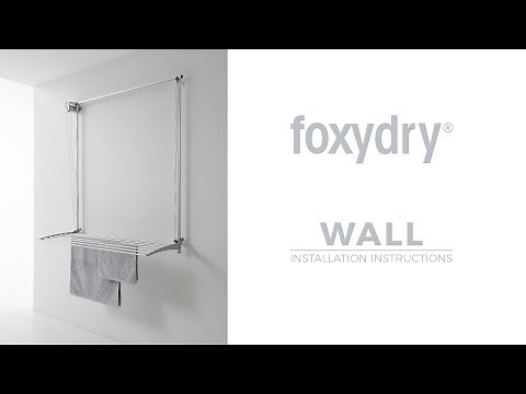 Foxydry WALL Installation Instructions/Installazione/Instalación