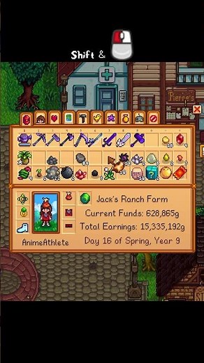 Keyboard Shortcuts for Toolbar & Crafting | stardew valley pc controls part 7