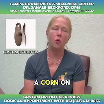 No Surgery Needed! 👣 How Custom Orthotics Eliminated Foot Pain 💙 | Dr. Janale Beckford