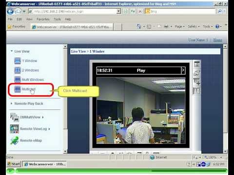 GeoVision Remote Viewing - MultiCast