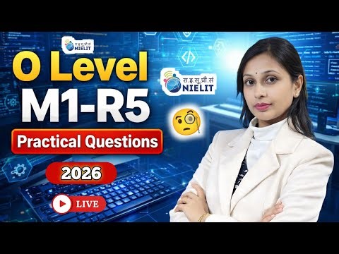 O LEVEL PRACTICAL VIVA QUESTION (M1 R5) IT TOOLS & NETWORK BASICS #olevel2026 #practical #lctimdl