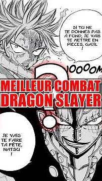 The Best Dragon Slayer Fight in all of Fairy Tail?! 🔥🔥 #fairytail #hiromashima