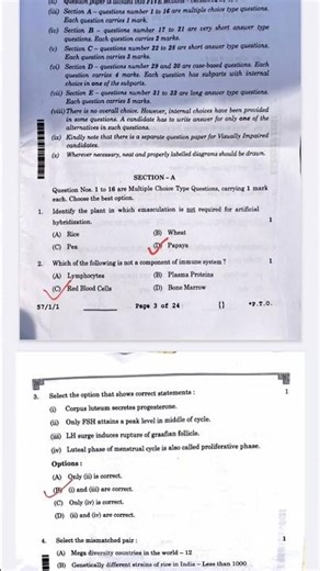 CHECK ANSWER KEY NOW 🔥 | CBSE Class 12 Biology 2026 Set-1 | Full Video Link in Description