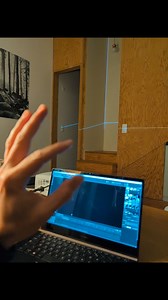 Mapping light in space without tangible interface. 🎵 @beforetiger | Studio Joanie Lemercier