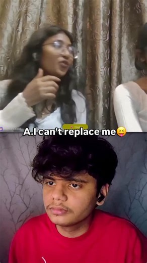 Mayank Parmar on Instagram: "A.I Vs Maze 😝💥 . . ⚠️ This reel is purely for entertainment, satire, and humour. Please don’t take anything shown here seriously or personally. Dm For Removal. . . #mazexd #omegle #omegleindia #dankindianmemes #fyp"