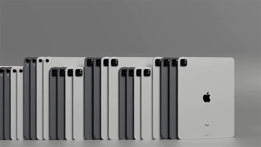 Evolution of iPad from 2010 to 2022