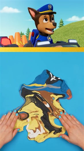 دوريات المخلاب | هيا نصنع سلايم من دورية المخلب! 🐾 | نيكلوديون | Nick Jr. Arabia #shorts