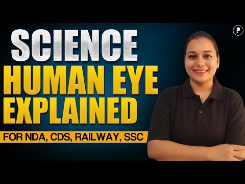 Human Eye: Anatomy & Functions of All Parts | Complete Biology for NDA, CDS, Railway & SSC Exams