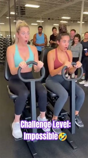 They can't even talk 😂 Vibration Machine Challenge #shorts #gymlife #ytshorts