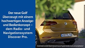 Die Vorteile vom optionale Navigationssystem „Discover Pro“? Video anschauen und kennenlernen! Habt Ihr weitere Fragen dazu? Dann meldet Euch gern bei uns. #vwgolf #vwtechnikfilm #discoverpro | AHG - Volkswagen Partner