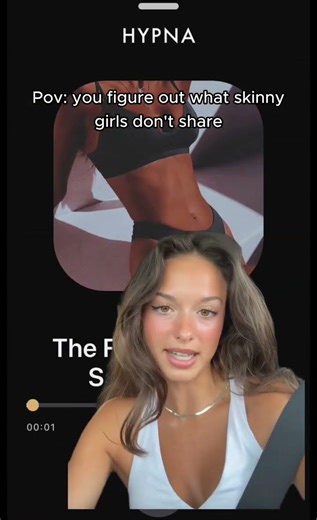 Pov: you figure out what skinny girls dont share