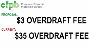 Could bank overdraft fees go down to $3?