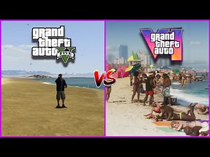 GTA 6 VS GTA 5 GRAPHICS COMPARISON