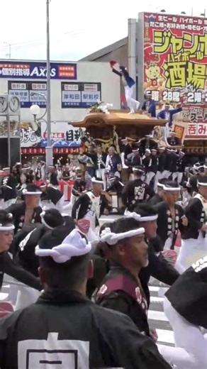 宮本町だんじりやりまわし 本宮午後 令和7年9月14日