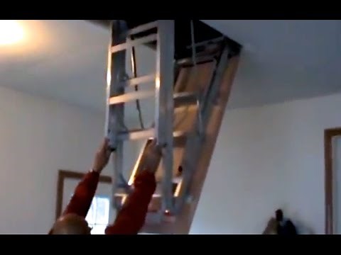 How To Install Attic Pull Down Stairs