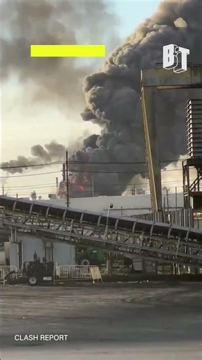 Massive explosion at TX oil refinery