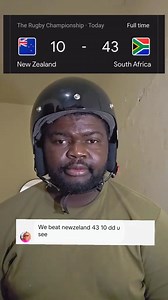 Huge congratulations to the Springboks on their dominant 43-10 victory over the All Blacks! What an incredible performance in the Rugby Championship New Zealand vs South Africa Rugby championship #springboks #AllBlacksvsSpringboks #RugbyChampionship #rugby | Grand Dilan