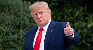 "Debo bajar de peso": así reaccionó Trump por su dibujo en la Corte 📸