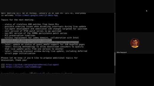 Hypervisor Live Update - 2026-01-26