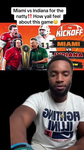 Who y’all rocking with? Miami or Indiana #fyp #collegefootball #cfp #miamihurricanes #indianahoosiers